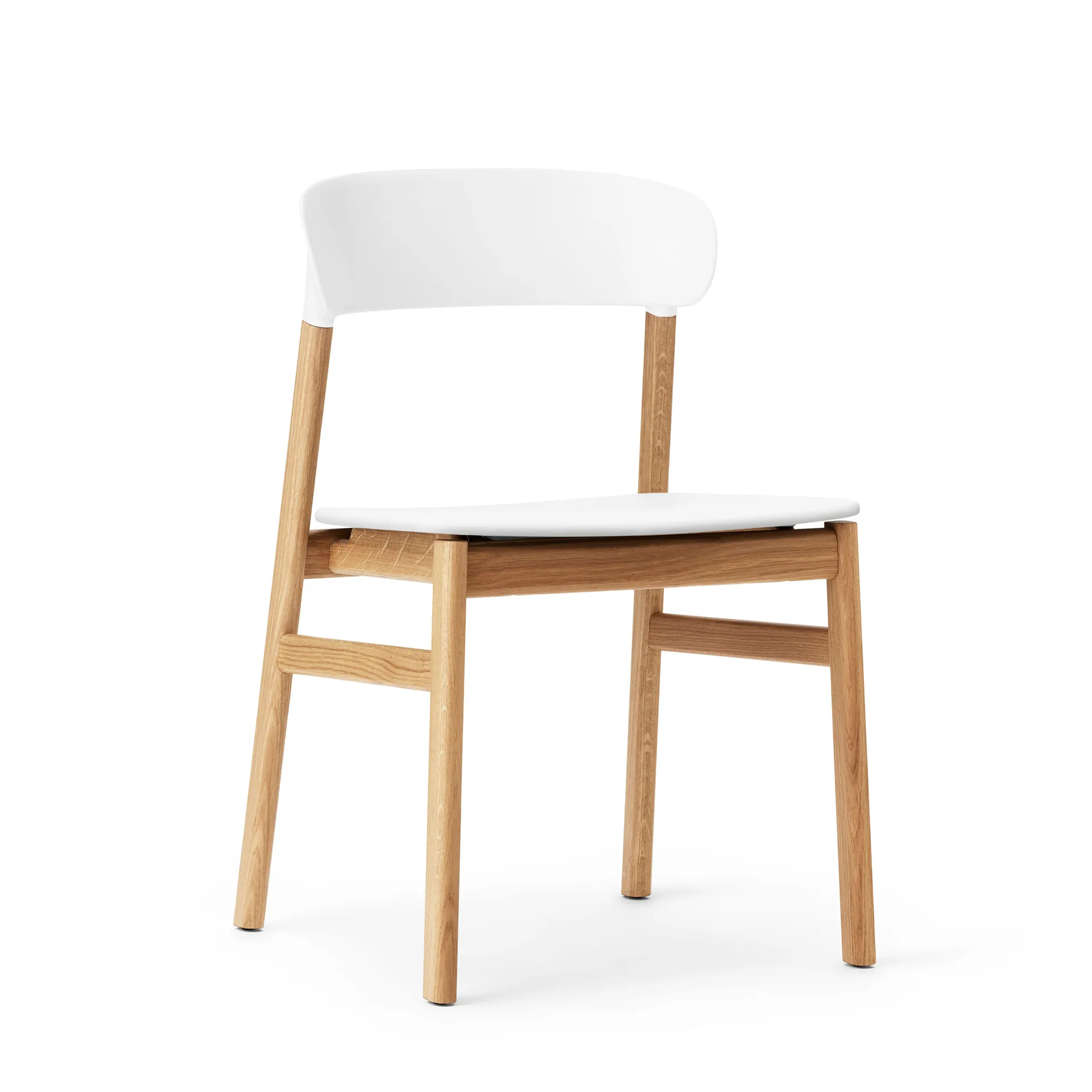 Chaise Herit chêne, Blanc Normann Copenhagen