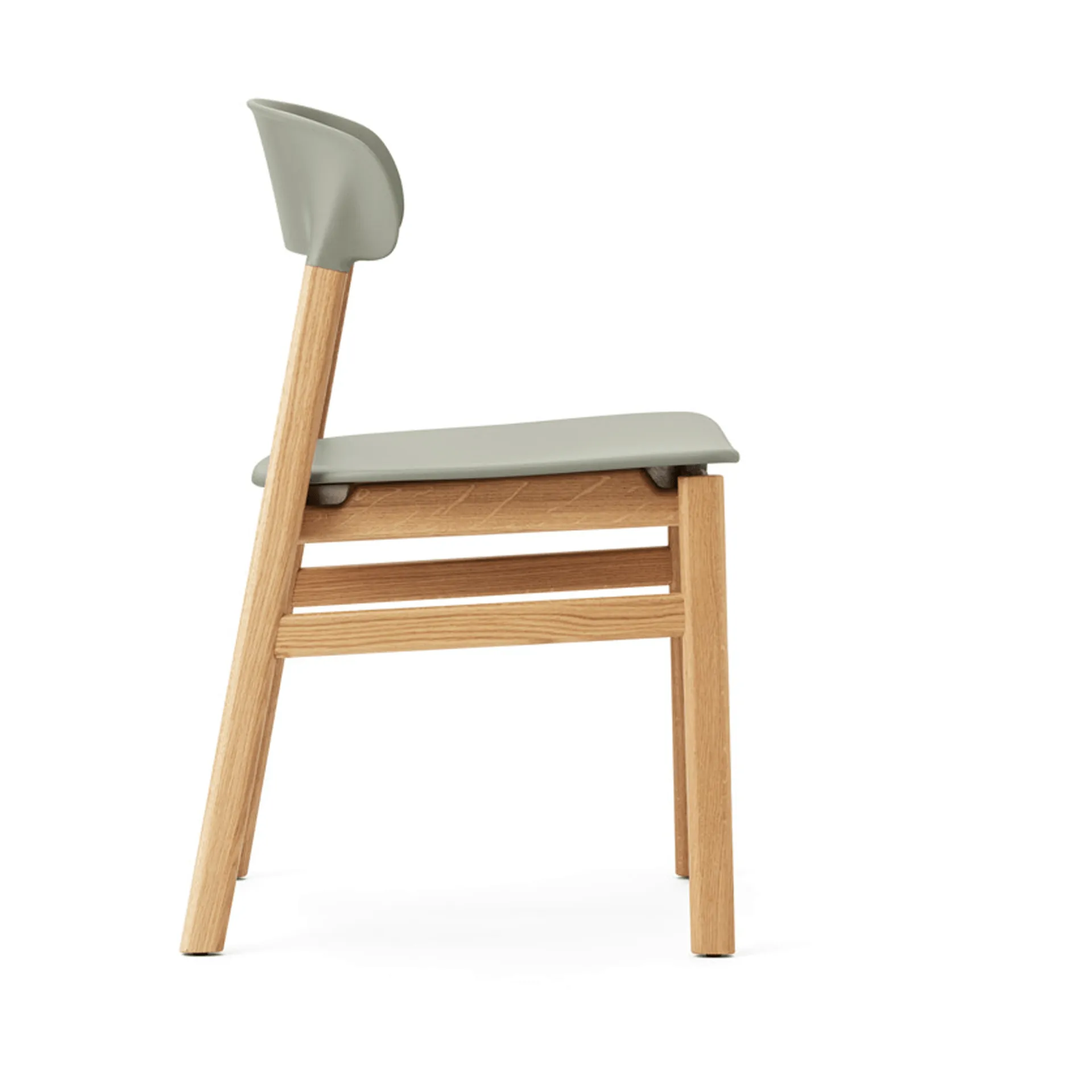 Chaise Herit chêne, Dusty green (vert) Normann Copenhagen