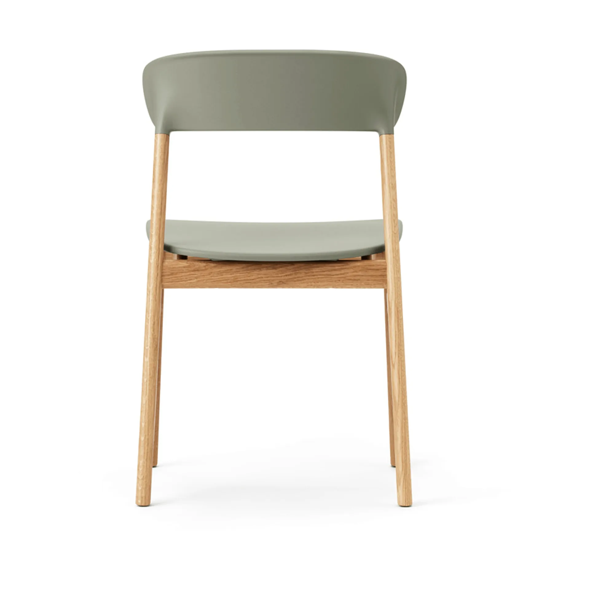 Chaise Herit chêne, Dusty green (vert) Normann Copenhagen