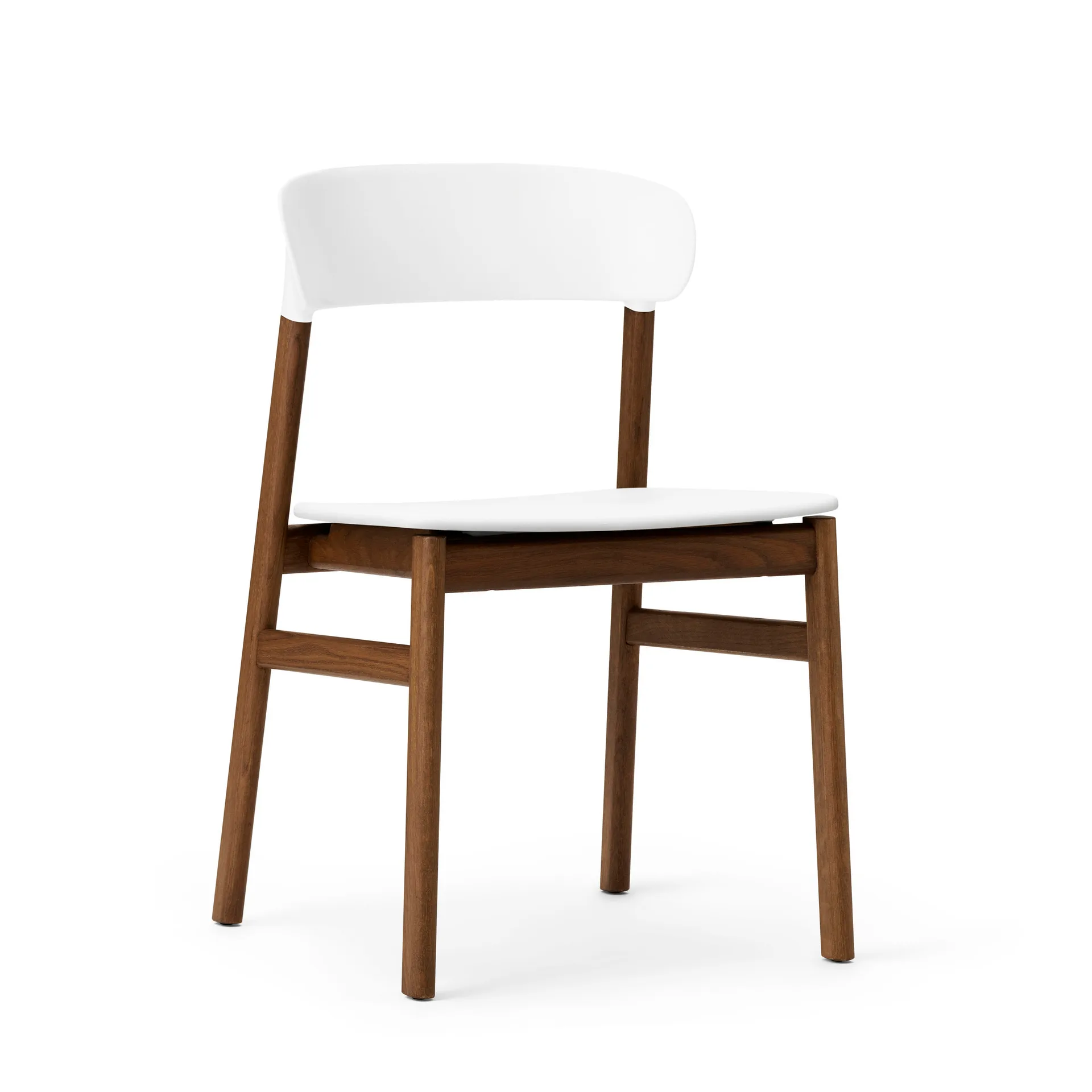 Chaise Herit chêne fumé, Blanc Normann Copenhagen