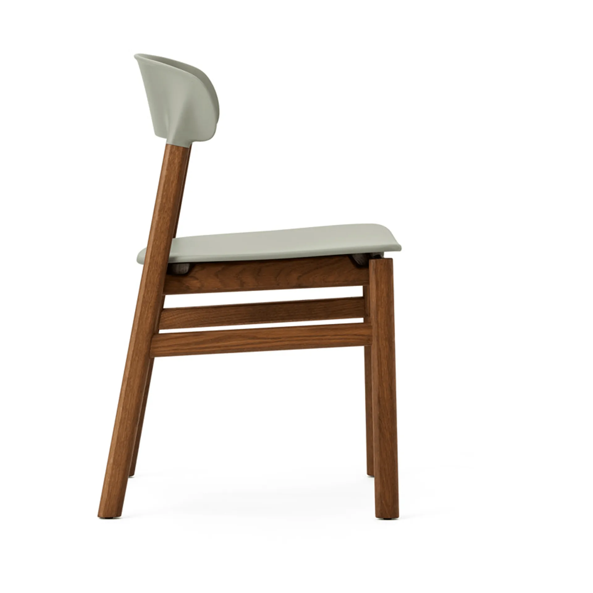 Chaise Herit chêne fumé, Dusty green (vert) Normann Copenhagen