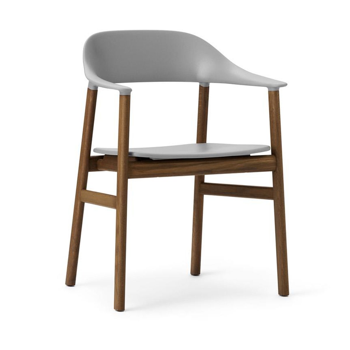Normann Copenhagen Chaise Herit chêne fumé Gris | Design Scandinave | Chaises | Gris