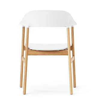 Chaise Herit en chêne - Blanc - Normann Copenhagen