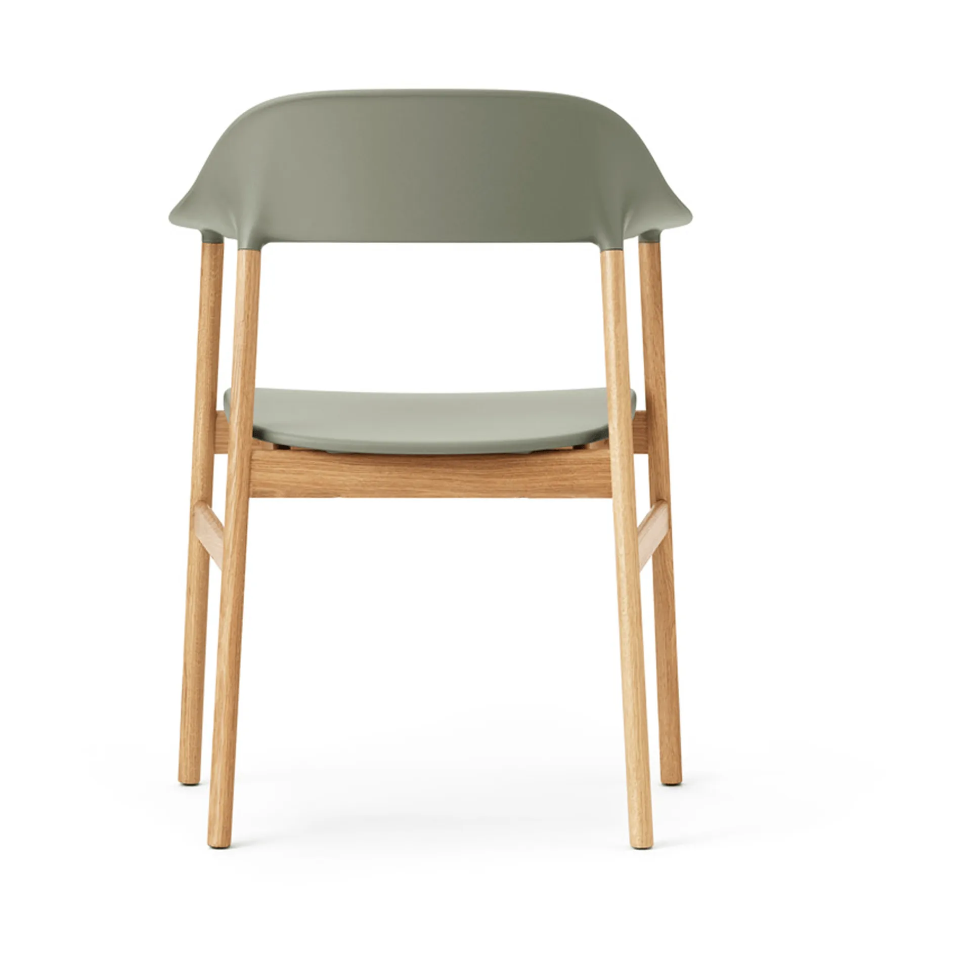 Chaise Herit en chêne, Dusty Green Normann Copenhagen