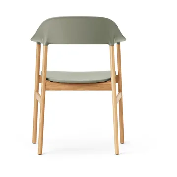 Chaise Herit en chêne - Dusty Green - Normann Copenhagen