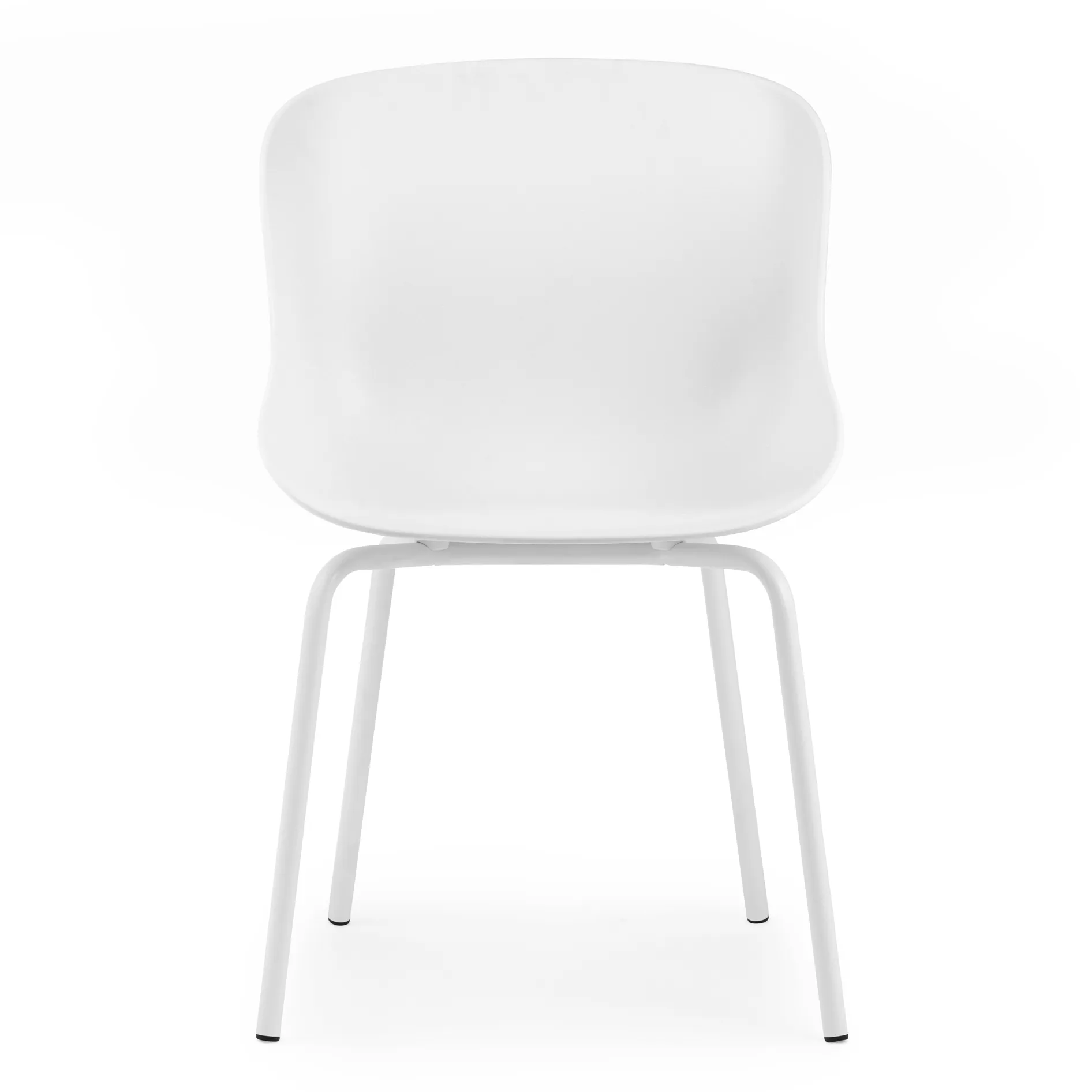 Chaise Hyg pieds en métal, Blanc Normann Copenhagen
