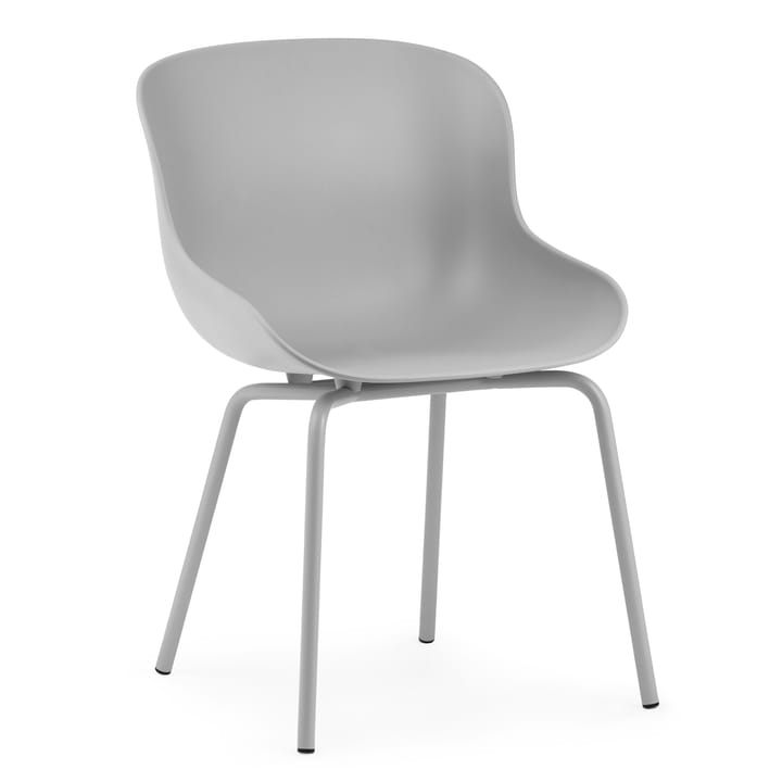 Chaise Hyg pieds en métal - Gris - Normann Copenhagen