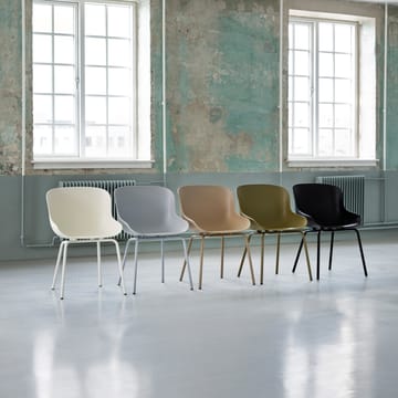 Chaise Hyg pieds en métal - Gris - Normann Copenhagen