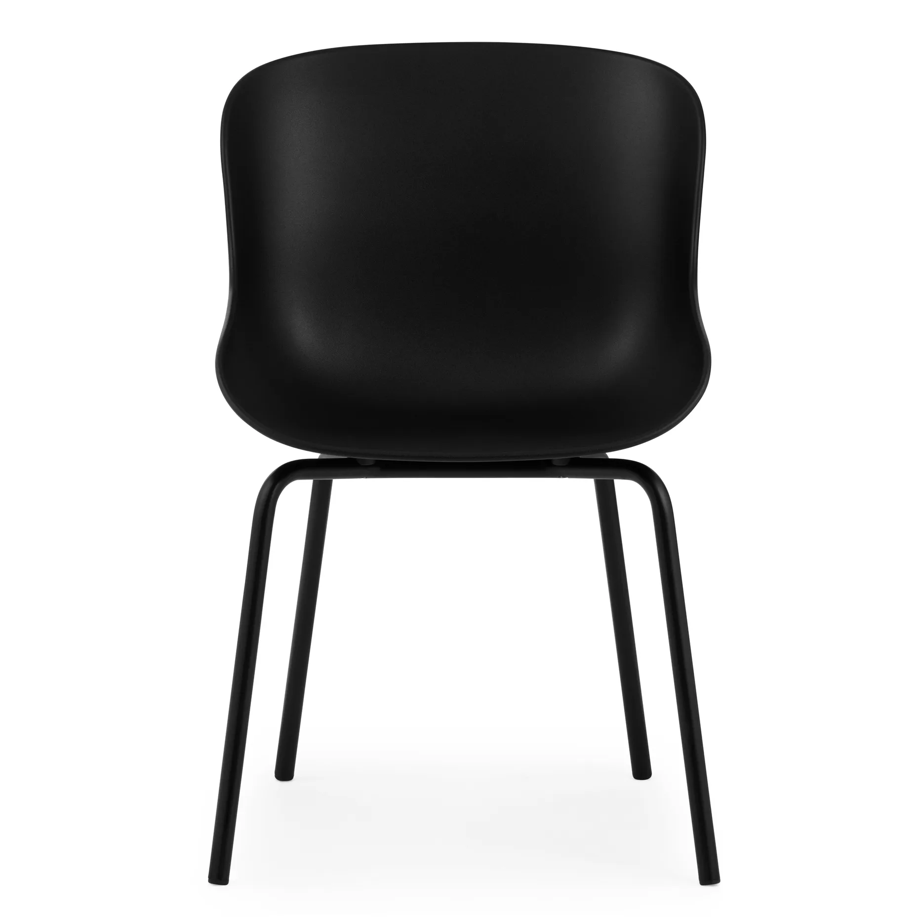 Chaise Hyg pieds en métal, Noir Normann Copenhagen