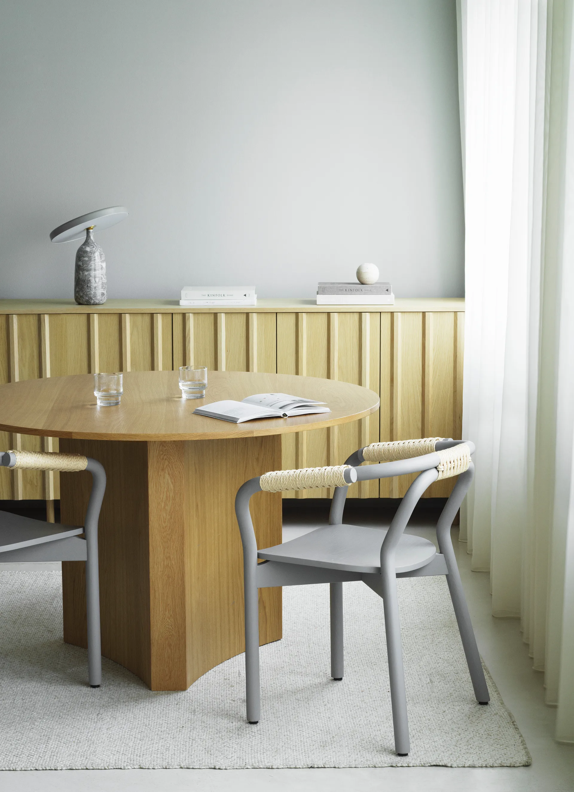 Chaise Knot, Gris-naturel Normann Copenhagen