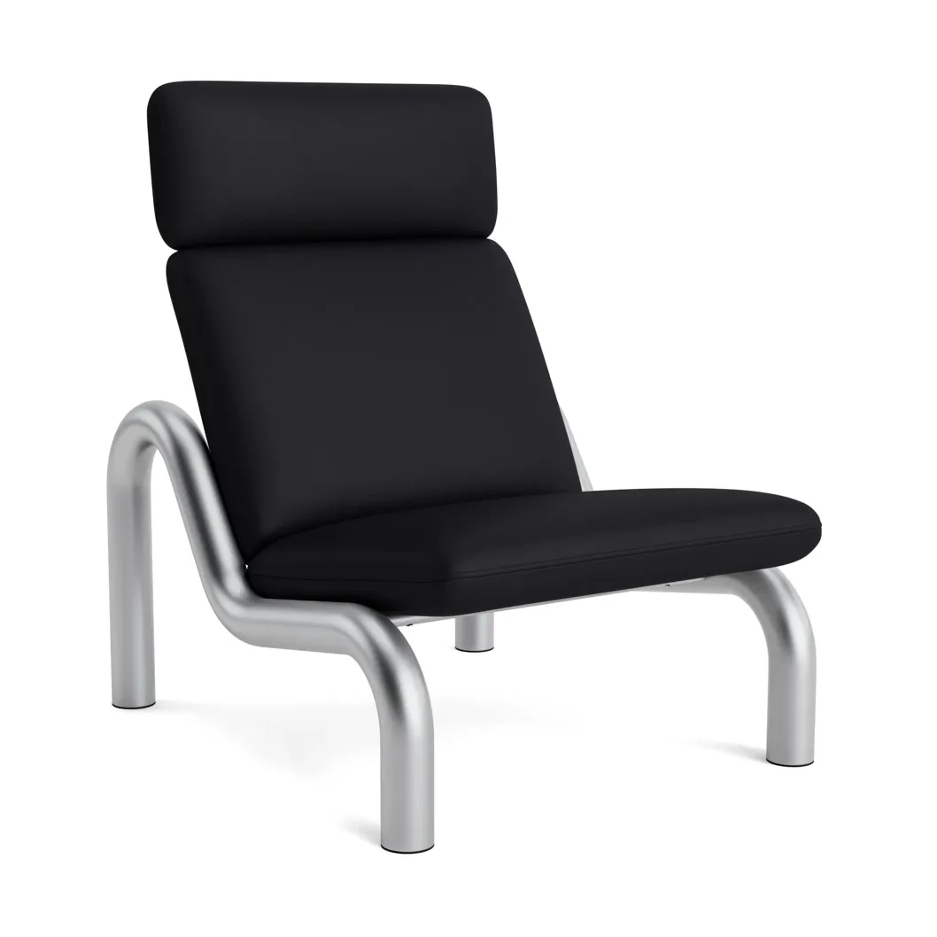 Chaise longue Tube, Ultra Black 41599 Normann Copenhagen