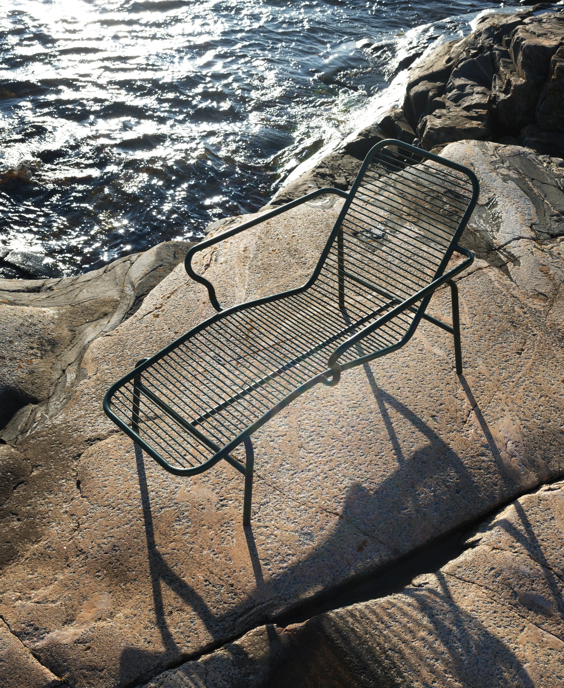 Chaise longue Vig, Green Normann Copenhagen