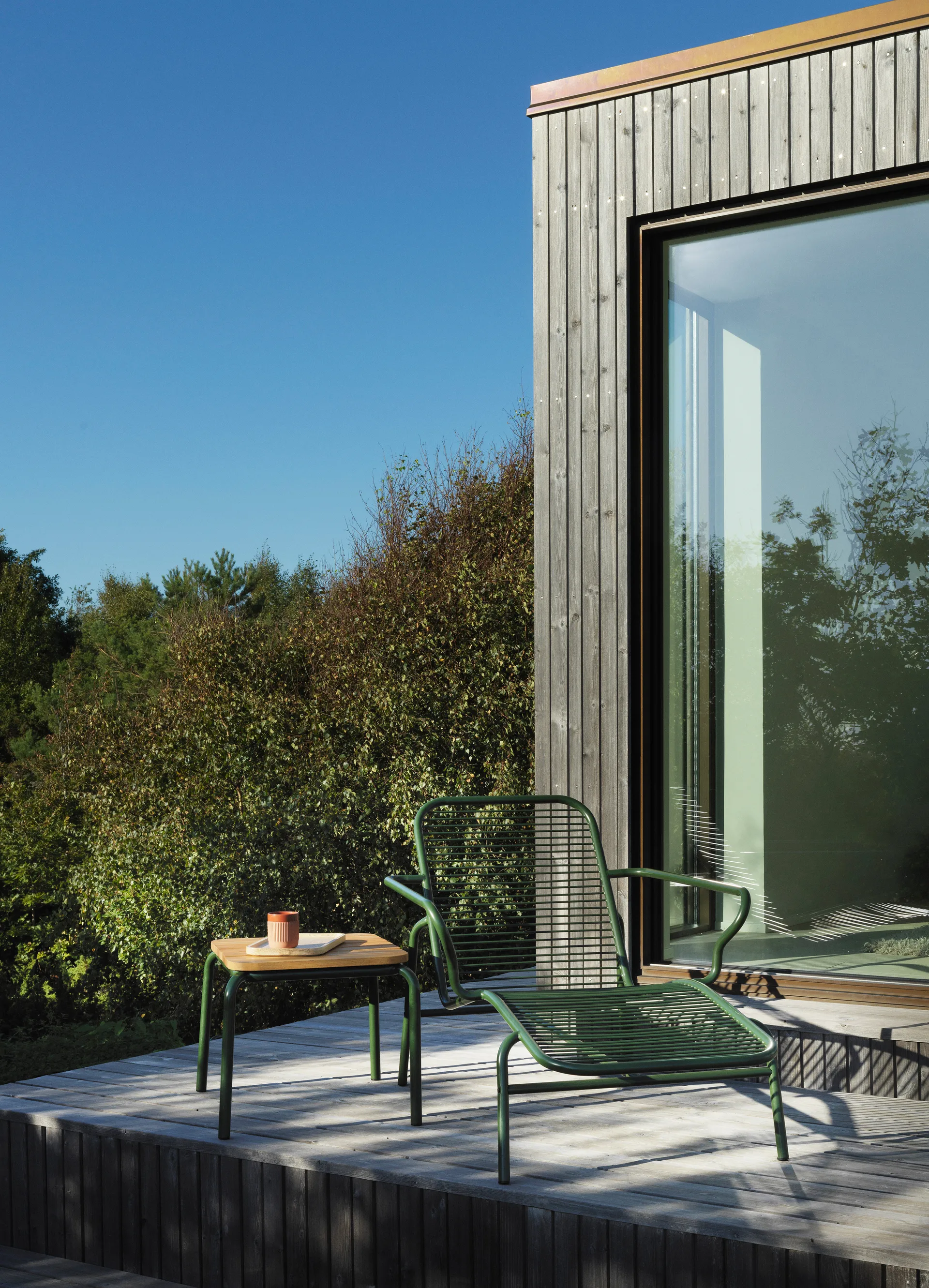 Chaise longue Vig, Green Normann Copenhagen