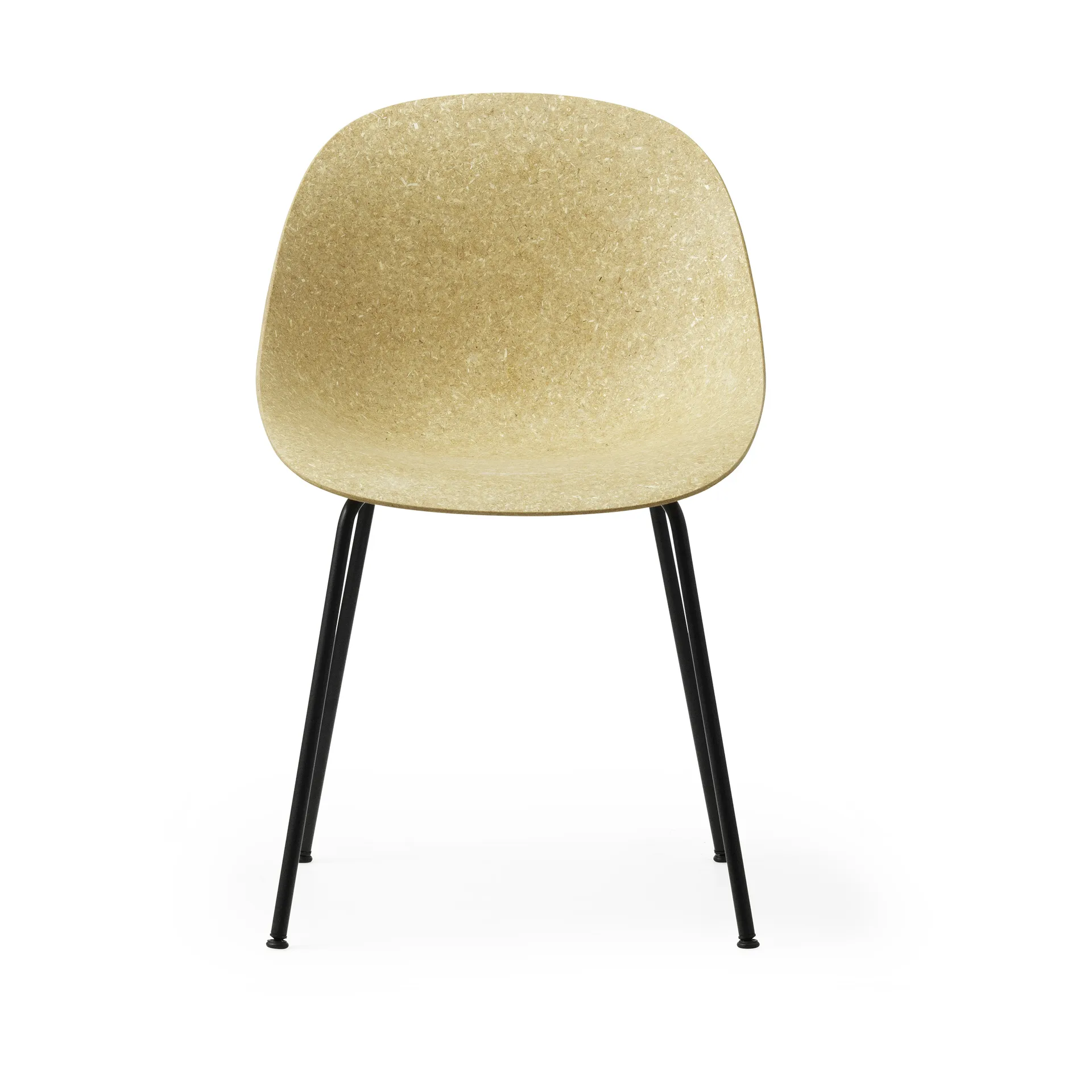 Chaise Mat Chair, Hemp-black steel Normann Copenhagen