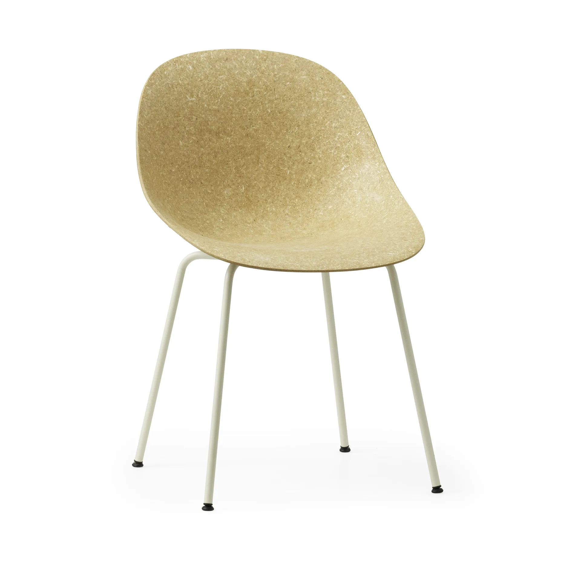 Chaise Mat Chair, Hemp-cream steel Normann Copenhagen