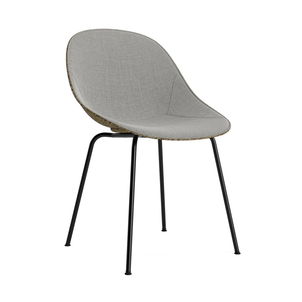 Normann Copenhagen Chaise Mat Chair Seaweed-black steel