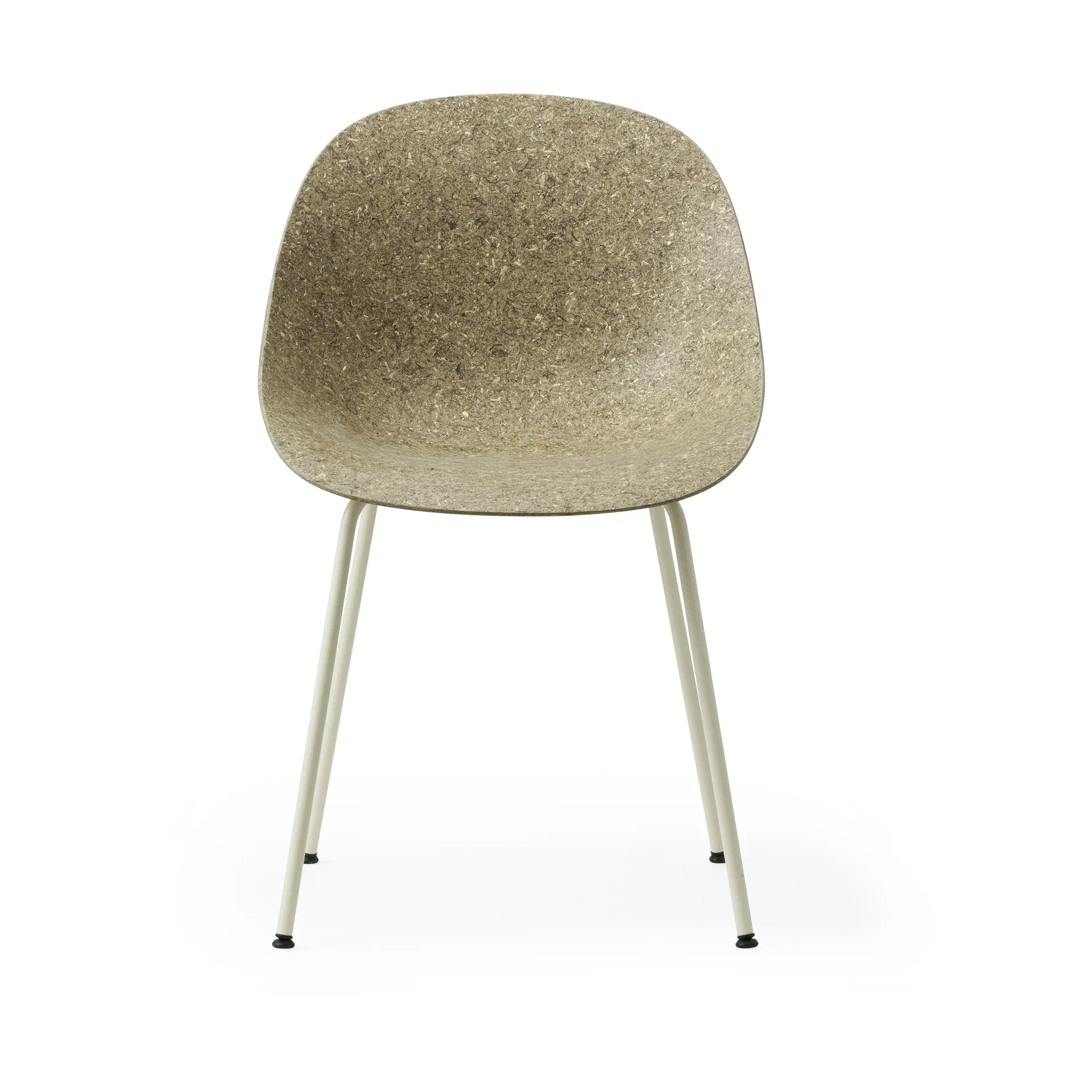 Chaise Mat Chair, Seaweed-cream steel Normann Copenhagen
