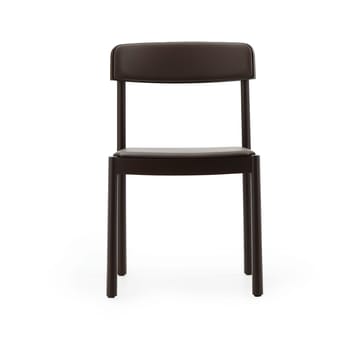 Chaise Timb - Brown ash-ultra leather chocolate - Normann Copenhagen