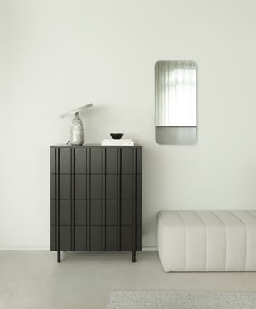Commode Rib, 4 tiroirs - Soft Black - Normann Copenhagen