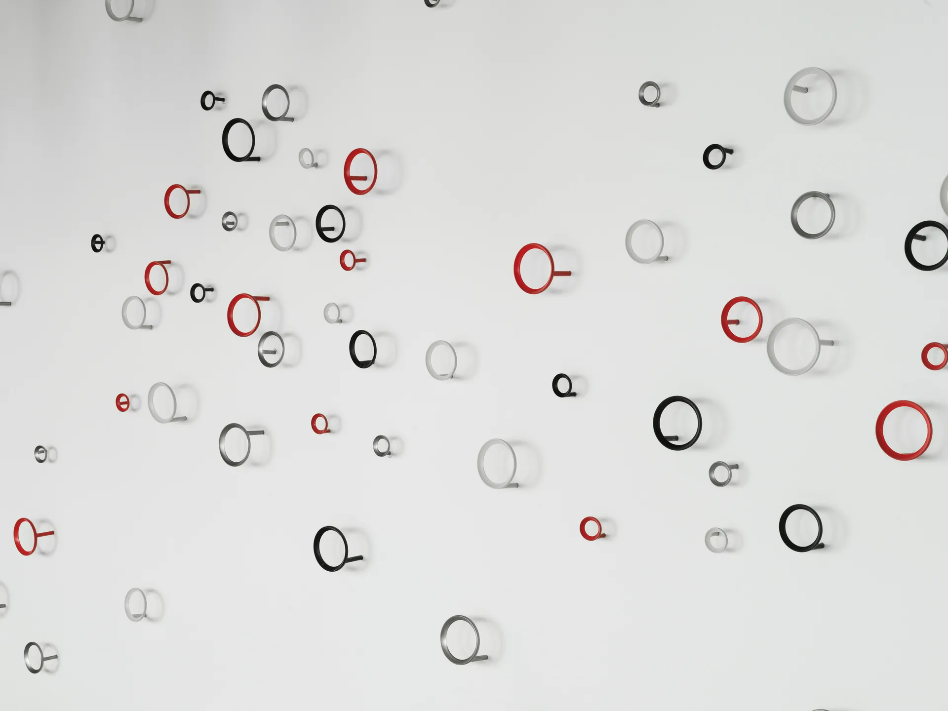 Crochet Loop medium Ø7,8 cm, Noir Normann Copenhagen