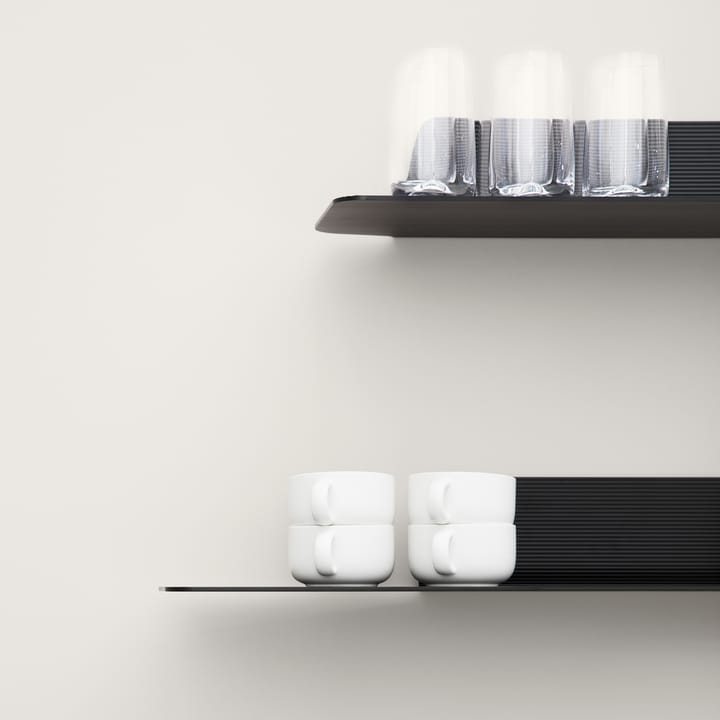 Étagère Jet, noir, aluminium, 80 cm Normann Copenhagen