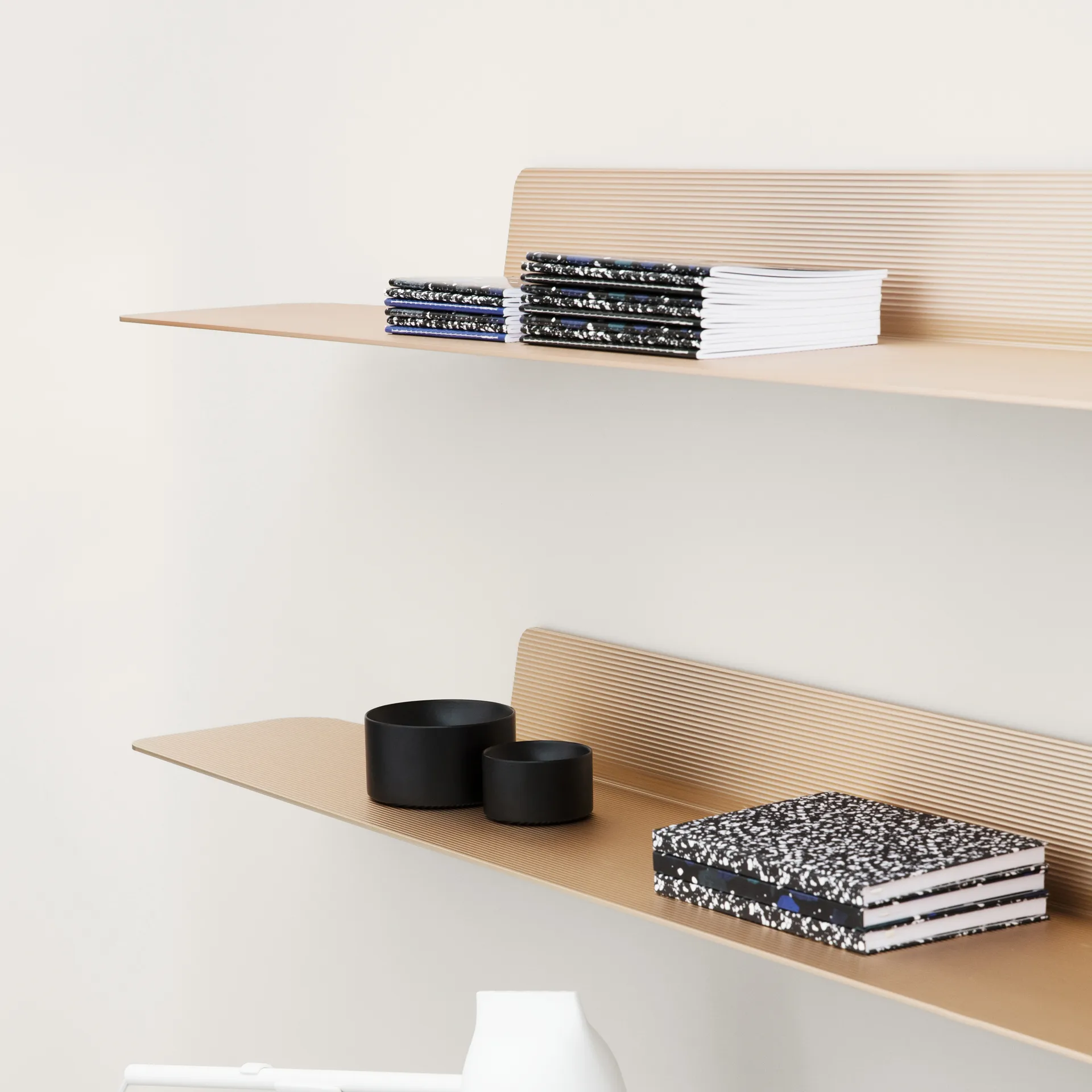 Étagère Jet, noir, aluminium, 80 cm Normann Copenhagen