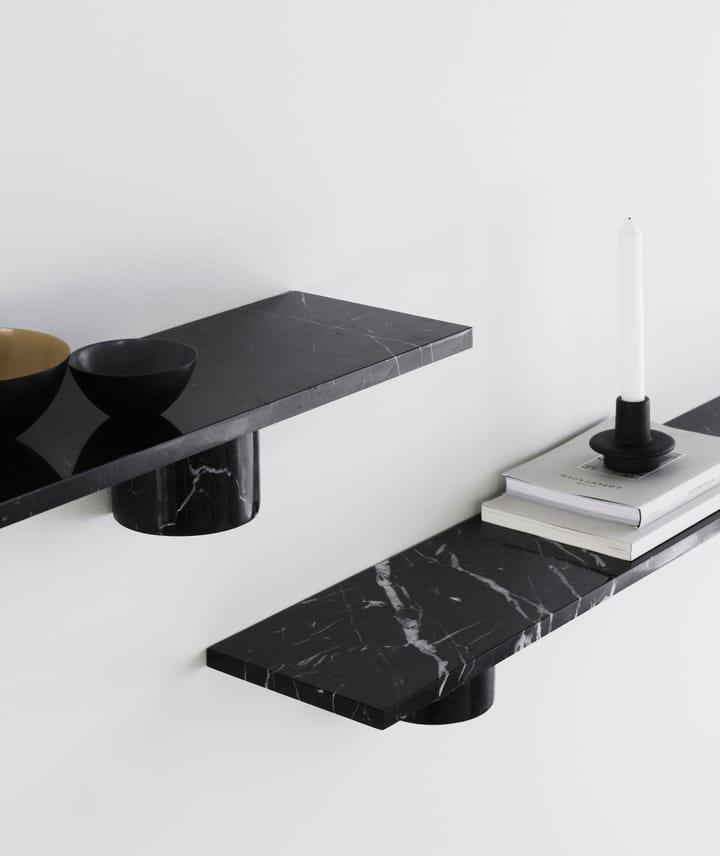 Étagère Sten Shelf 80 cm, Black marble Normann Copenhagen