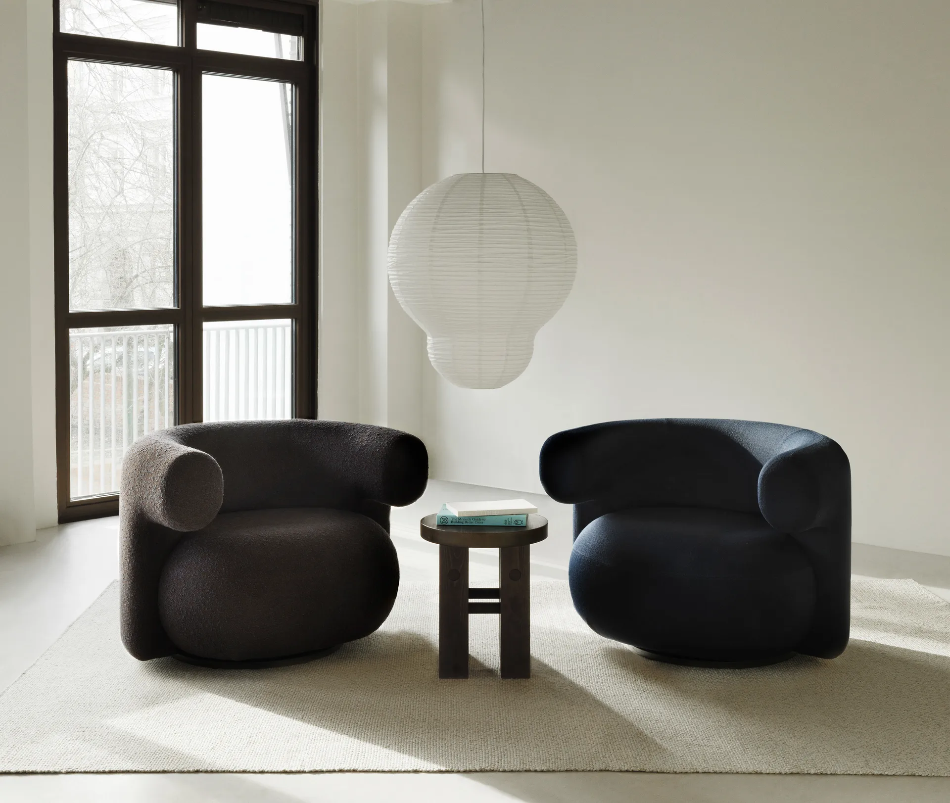 Fauteuil Burra avec retour, Zero 0011 Normann Copenhagen