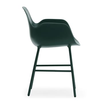 Fauteuil Form pieds en métal - Vert - Normann Copenhagen