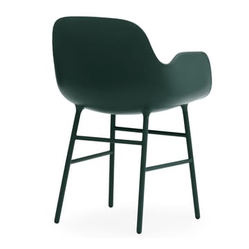 Fauteuil Form pieds en métal - Vert - Normann Copenhagen