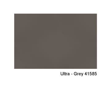 Fauteuil Hyg - cuir ultra 41585 gris, pied pivotant en aluminium - Normann Copenhagen