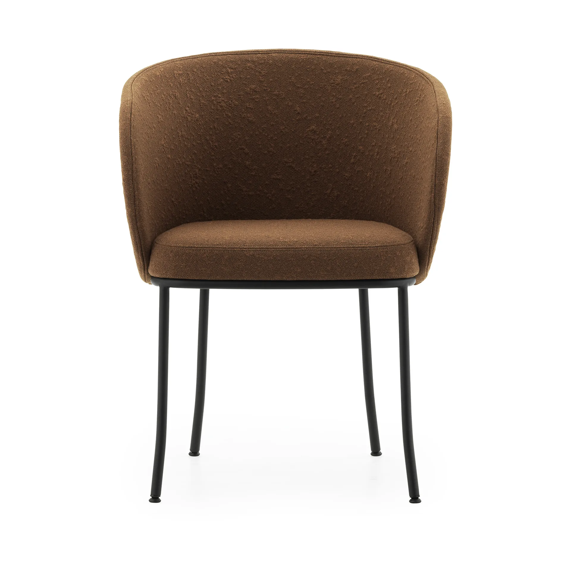 Fauteuil Knit, Brandy-noir acier Normann Copenhagen