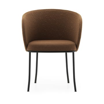 Fauteuil Knit - Brandy-noir acier - Normann Copenhagen
