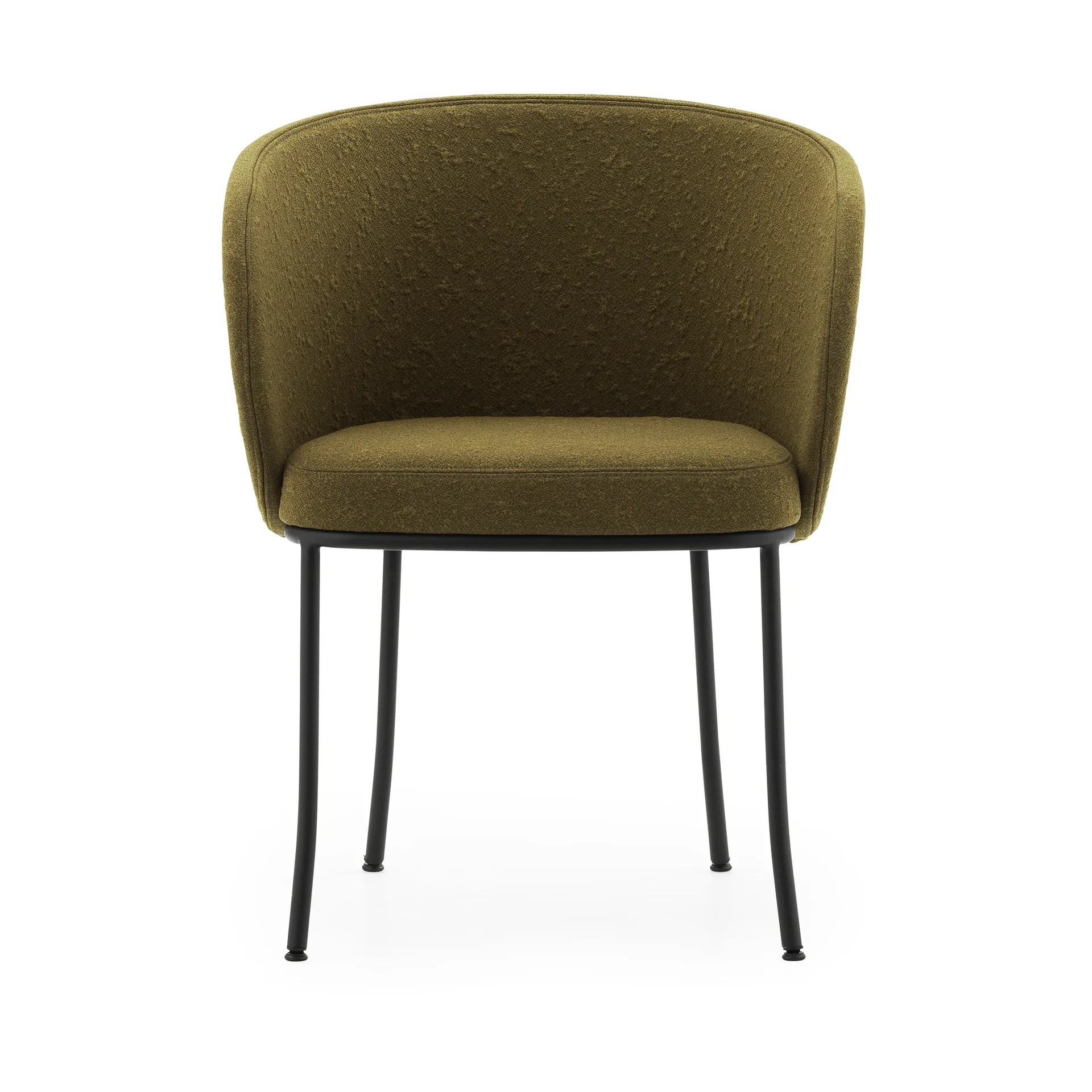 Fauteuil Knit, Olive-noir acier Normann Copenhagen