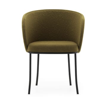 Fauteuil Knit - Olive-noir acier - Normann Copenhagen