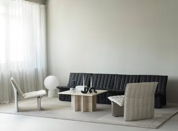 Fauteuil lounge Limit - Hallingdal 110 gris clair - Normann Copenhagen