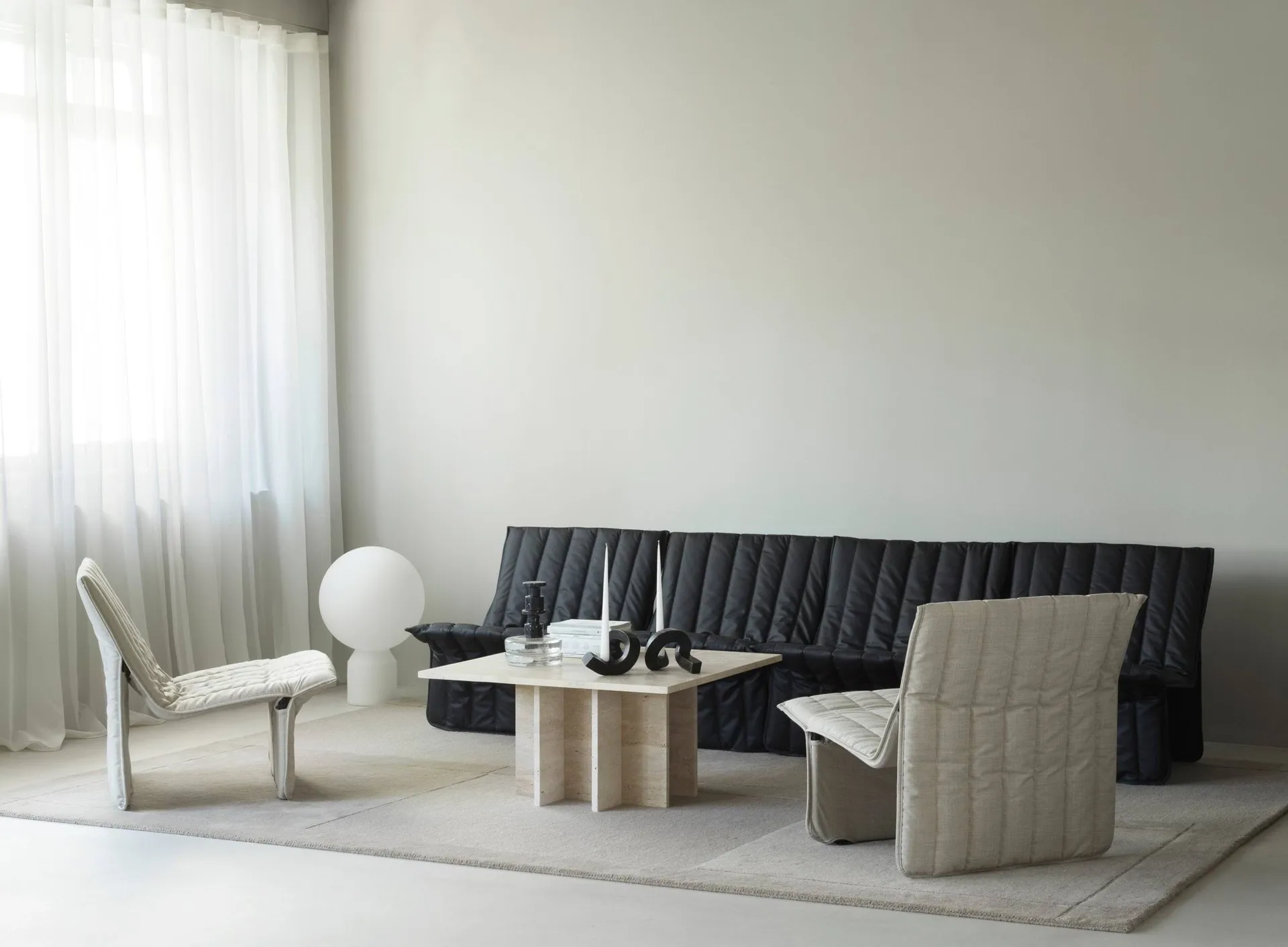 Fauteuil lounge Limit, Remix 133 gris Normann Copenhagen