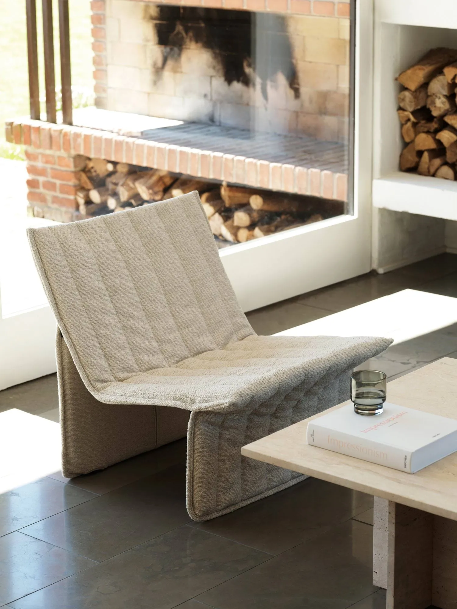 Fauteuil lounge Limit, Remix 223 beige Normann Copenhagen