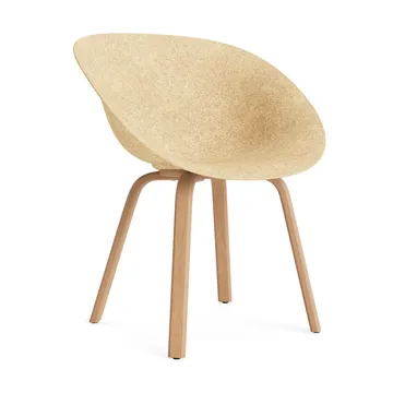 Fauteuil Mat Armchair - Hemp-beech - Normann Copenhagen