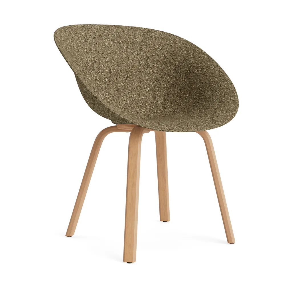 Fauteuil Mat Armchair, Seaweed-beech Normann Copenhagen