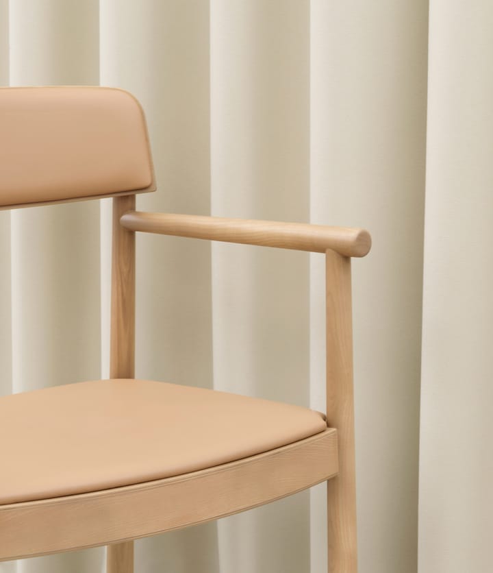 Fauteuil Timb avec coussin - Tan/ Ultra Leather - Camel - Normann Copenhagen