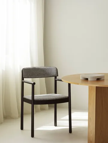Fauteuil Timb - Black ash-Hallingdal 165 - Normann Copenhagen