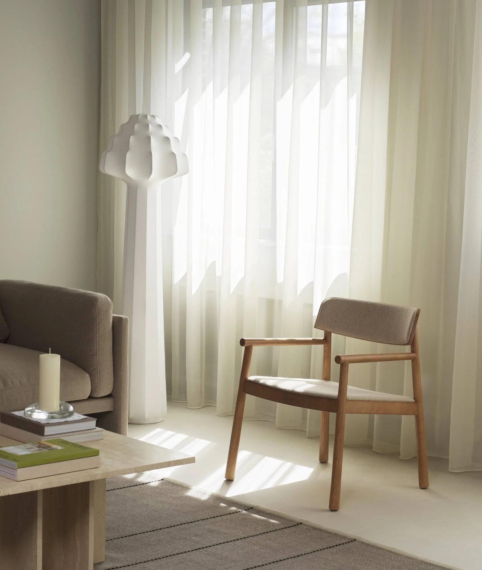 Fauteuil Timb, Tan ash-Hallingdal 219 Normann Copenhagen