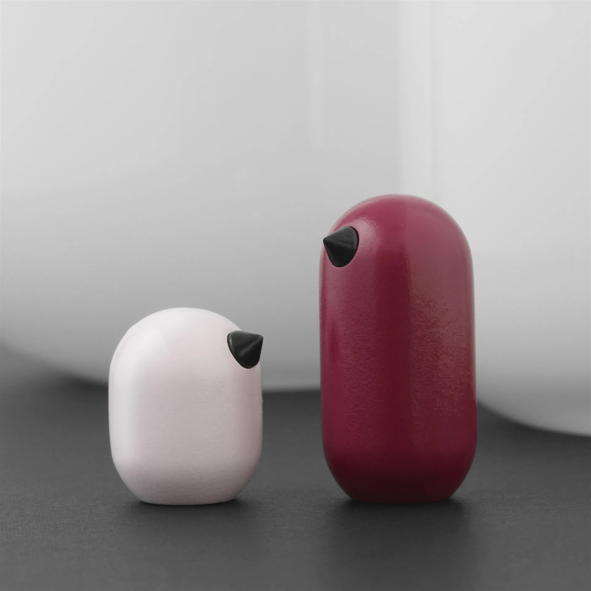 Figurine Little Bird couleur, magenta, 5 cm Normann Copenhagen