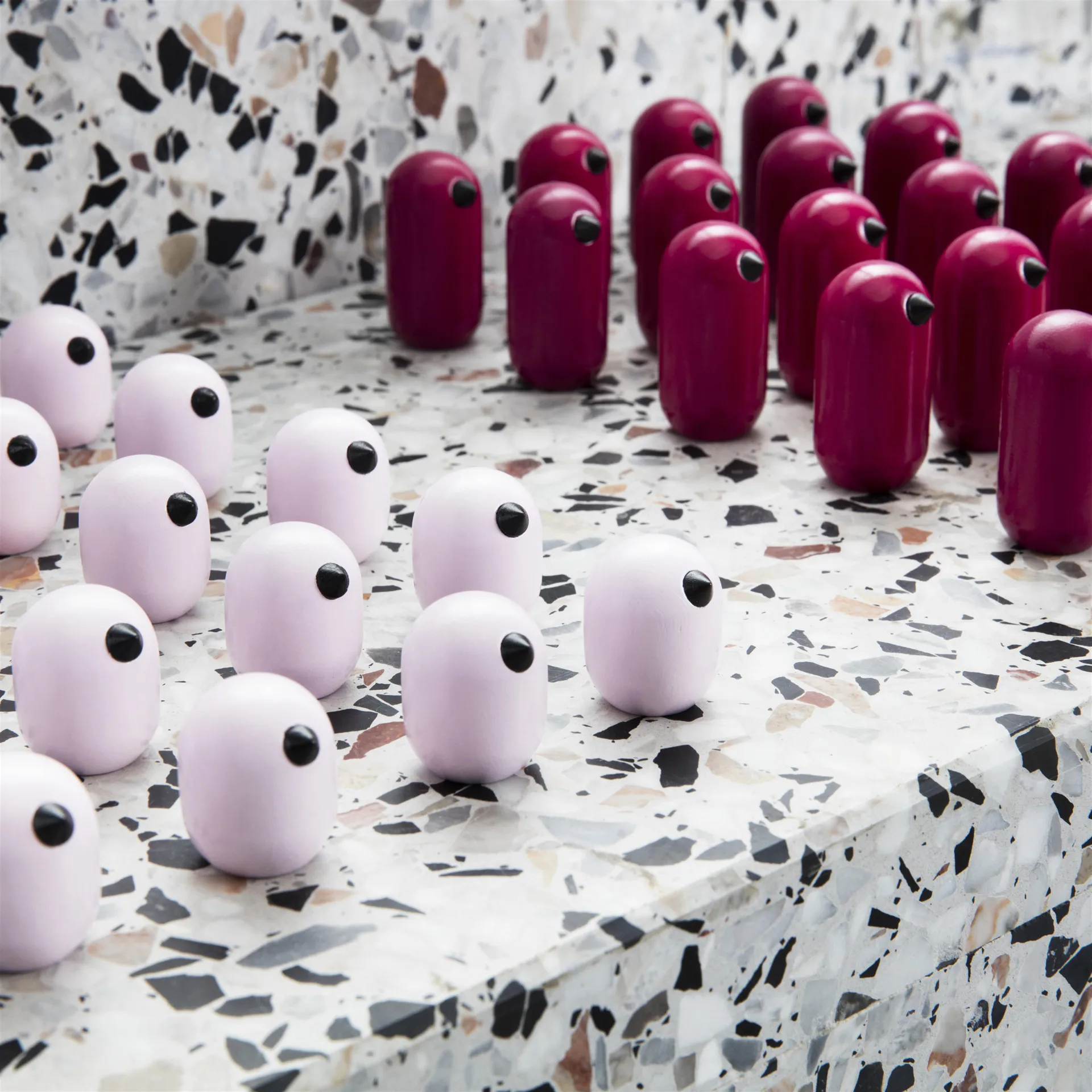 Figurine Little Bird couleur, rose, 3 cm Normann Copenhagen