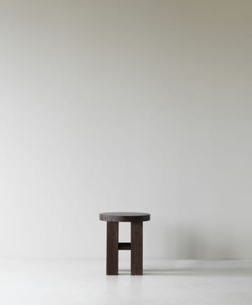 Fyr tabouret 45 cm - Dark brown - Normann Copenhagen