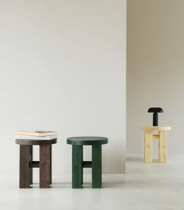 Fyr tabouret rond 45 cm - Pine, Ø40x45 cm - Normann Copenhagen