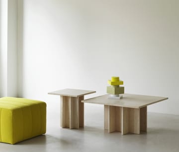 Grande table basse Edge - Travertine - Normann Copenhagen