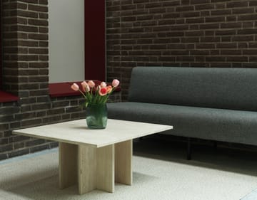 Grande table basse Edge - Travertine - Normann Copenhagen