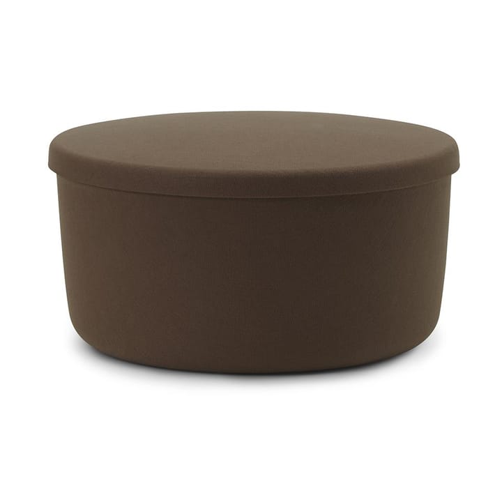 Hide Storage pouf grand - Marron - Normann Copenhagen